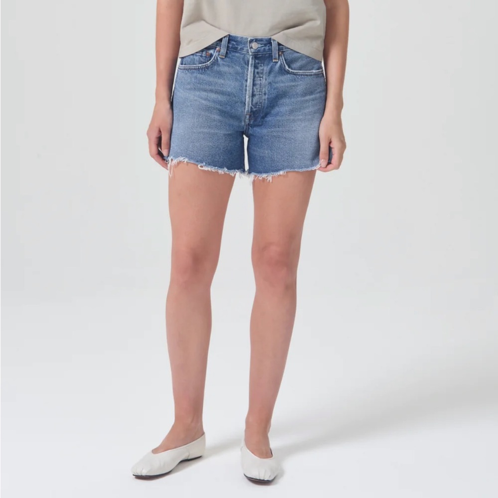 Agolde Parker long short in Skywave Size 29